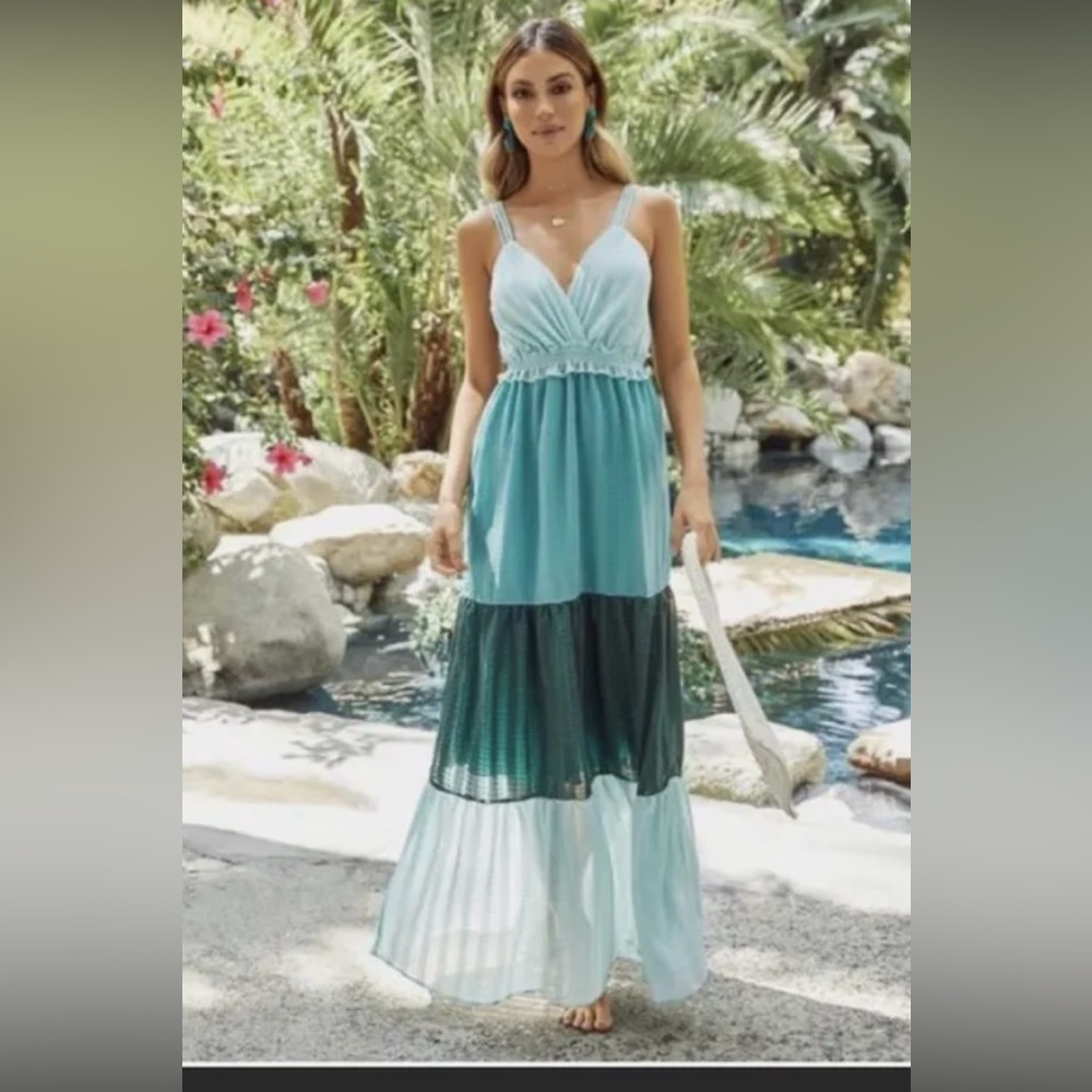 Koko & Mason tiered maxi dress from ViciDolls ViciCollection